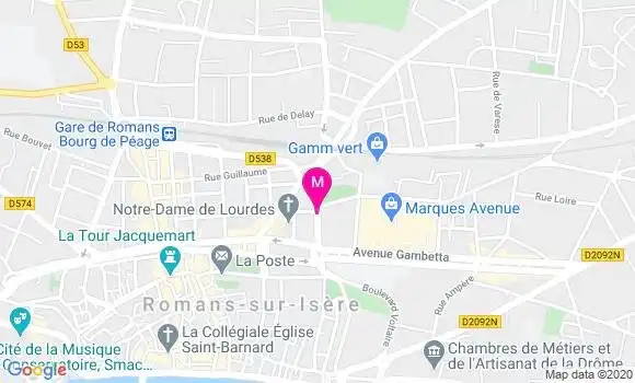 Localisation Dr Patricia Le Moal