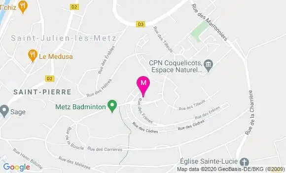 Localisation Dr Pascale Marconato