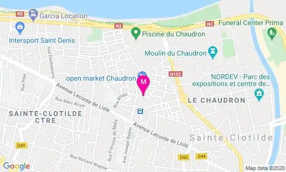 Localisation Dr Nicolas Brunet
