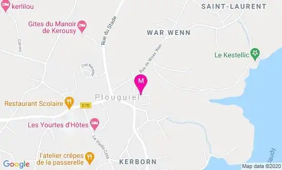 Localisation Dr Christine Guillou Guyader