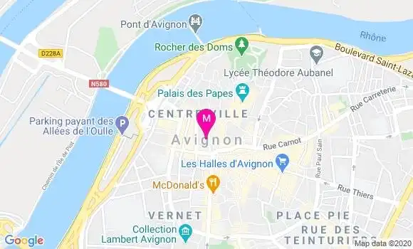 Localisation Dr Catherine Brunet Charria