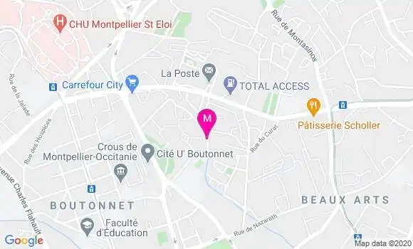Localisation Dr Christine Couret