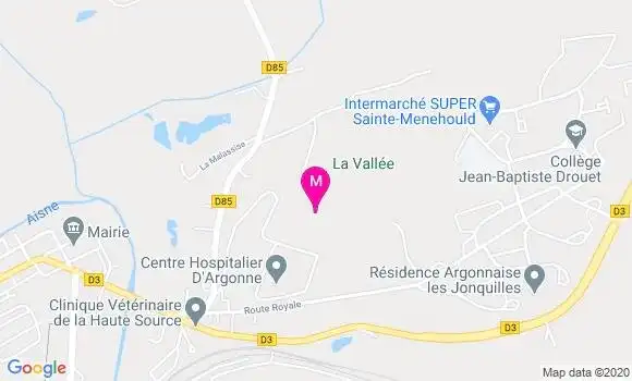 Localisation Dr Sylvie Bresson