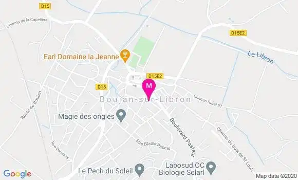 Localisation Dr Catherine Ayral