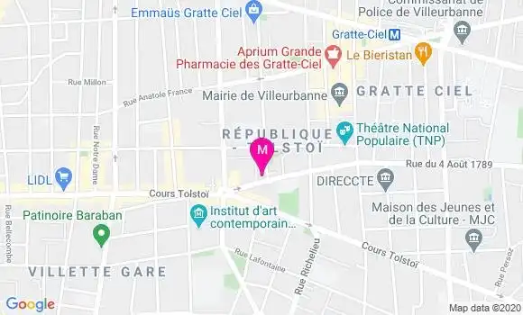 Localisation Dr Sabine Fassi