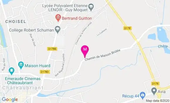 Localisation Dr Maryannick Machard