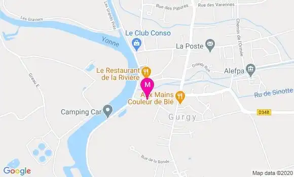 Localisation Dr Patrick Fendeleur