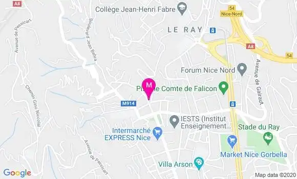 Localisation Dr Claire Mouchel