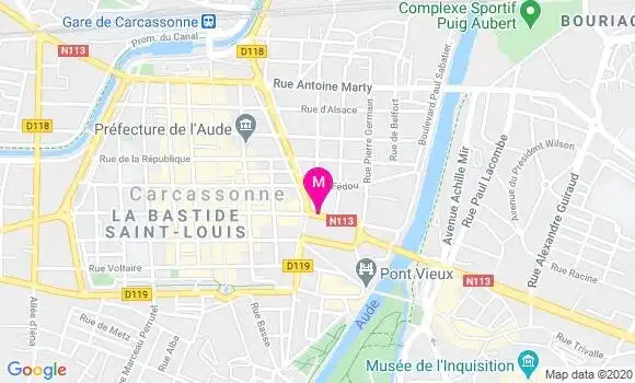 Localisation Dr Elodie Paul