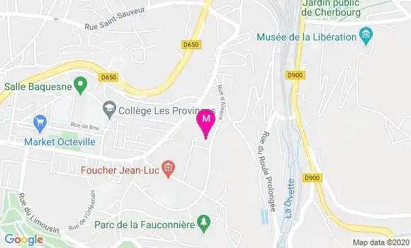 Localisation Dr Alain Sergent