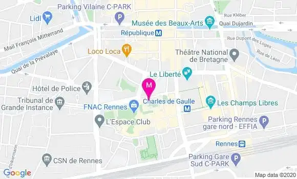 Localisation Dr Marc Henocq