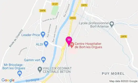 Localisation Dr Henriette Blanchet