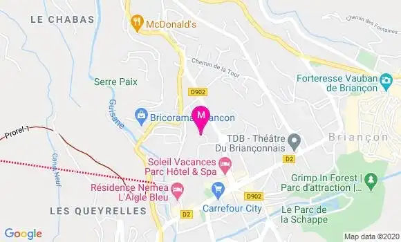 Localisation Dr Jean Marc Forestier
