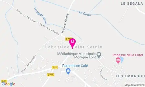 Localisation Dr Franck Sapaly