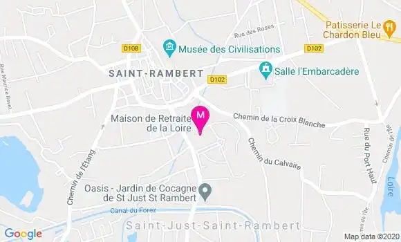 Localisation Dr Anne Pavy Ranchon