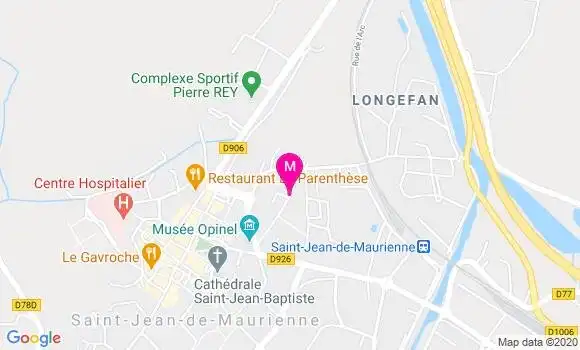 Localisation Dr Brigitte Quintin