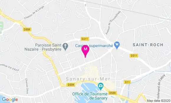 Localisation Dr Richard Pechoux