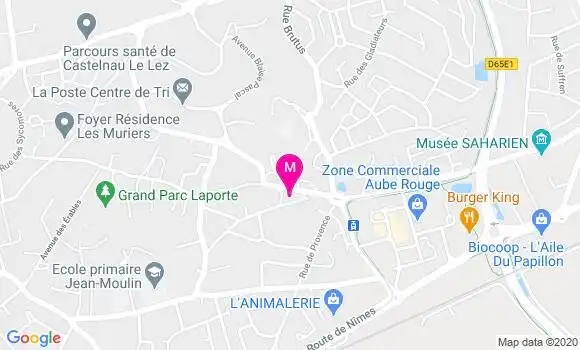 Localisation Dr Muriel Mader