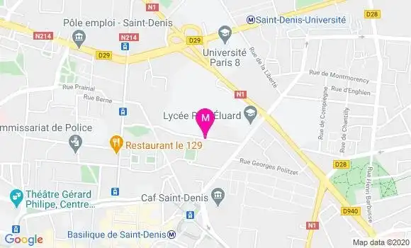 Localisation Dr Dorothée Pison Dumeur