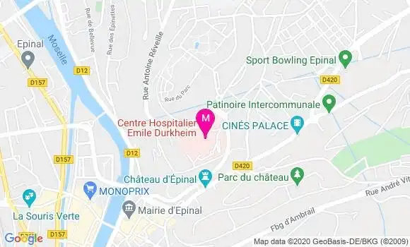 Localisation Dr Béatrice Pargon