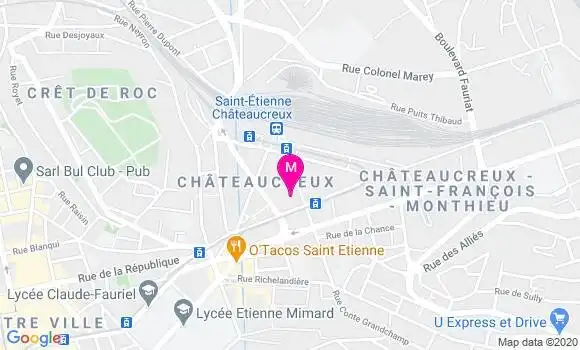 Localisation Dr Gilles Guichard