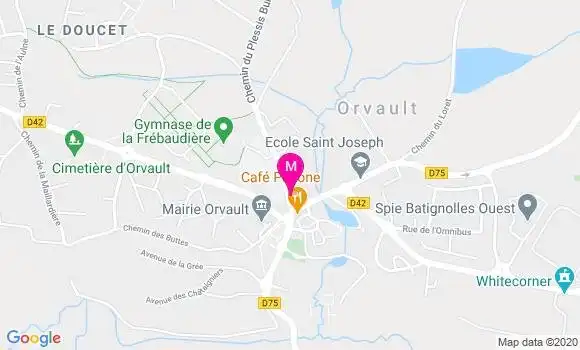 Localisation Dr Eric Rialland