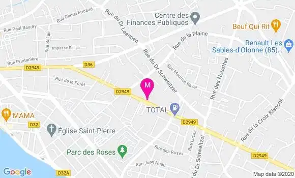 Localisation Dr Bruno Celerier