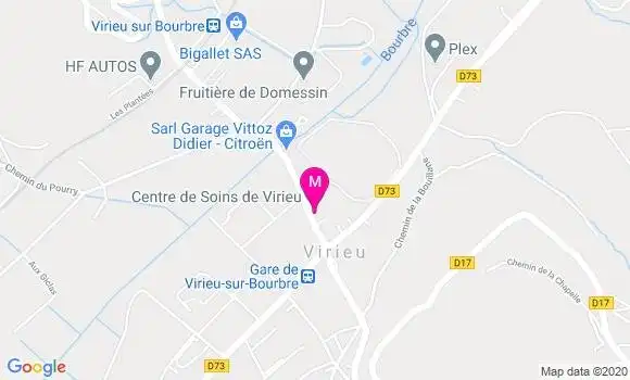 Localisation Dr Muriel Vignat