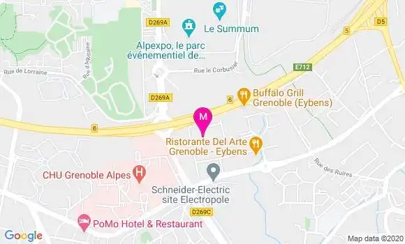 Localisation Dr Jean Marc Babouchkine
