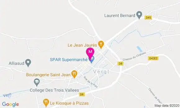 Localisation Dr Pascal Tricaud
