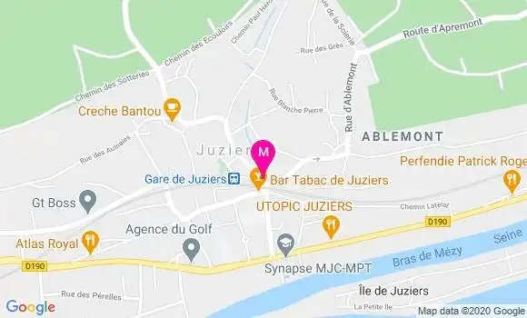 Localisation Dr Patrick Marcillaud