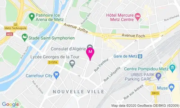 Localisation Dr Michelle Francois