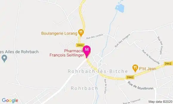 Localisation Dr Anne Becker