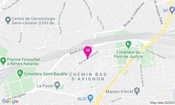 Localisation Dr Isabelle Ranc