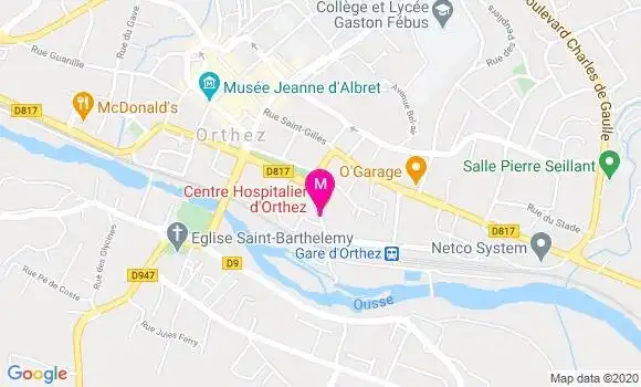 Localisation Dr Christine Demasles Coste