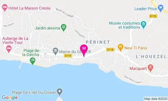 Localisation Dr Nadia Rugard