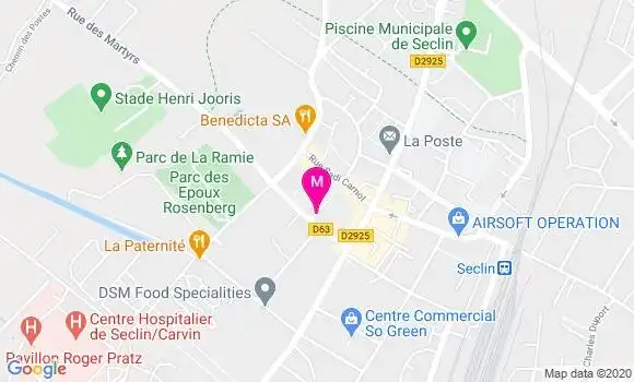 Localisation Dr Ludovic Thieffry