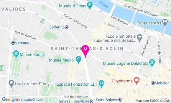 Localisation Dr Philippe Pariser