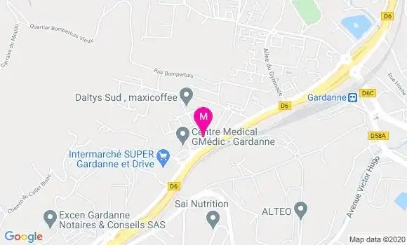 Localisation Dr Armelle Boizard Archaud