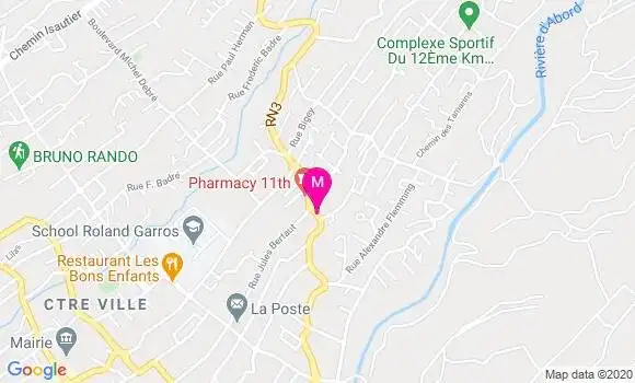 Localisation Dr Pascal Tomas