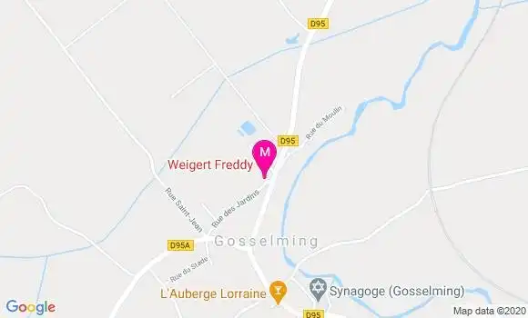 Localisation Dr Freddy Weigert