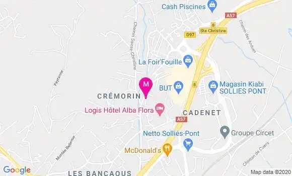 Localisation Dr Marie Laure Soubigou