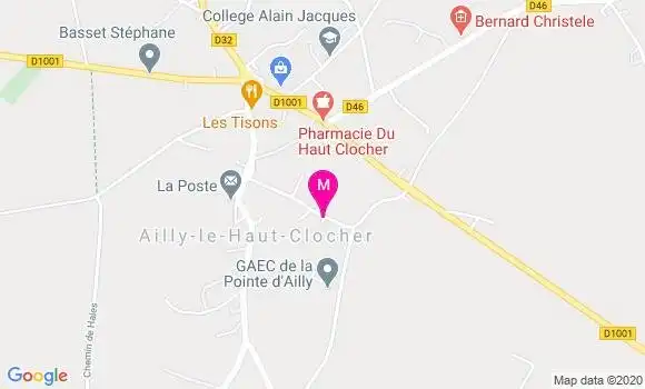 Localisation Dr Anne Dubois Dehocq