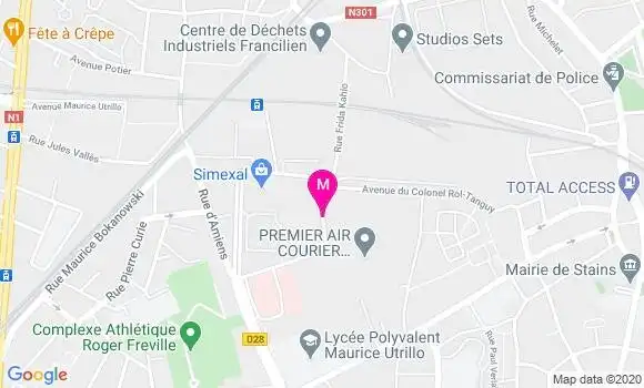 Localisation Dr Thierry Salabi