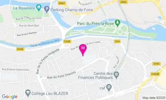 Localisation Dr Florence Arnault