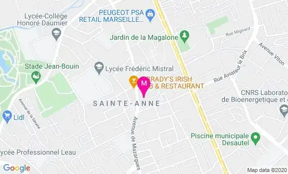Localisation Dr Florence Deguigne Reviguet
