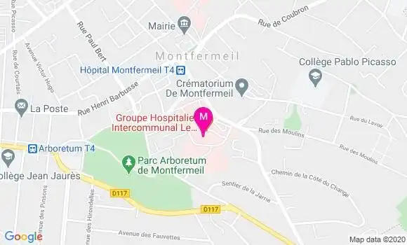Localisation Dr Christine Peure