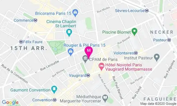 Localisation Dr Catherine Stehelin Gaudillat