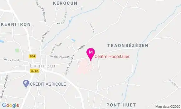 Localisation Dr Jean Yves Le Reste