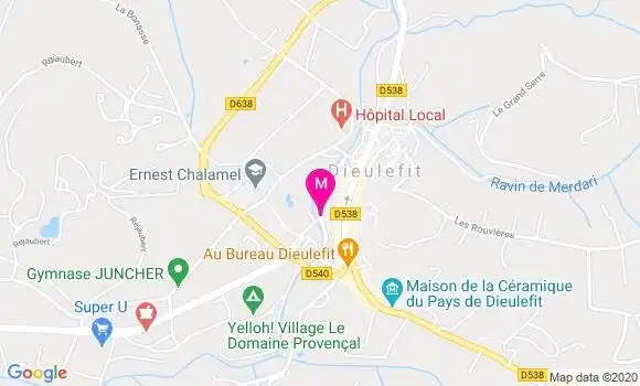 Localisation Dr Thierry Lemberthe